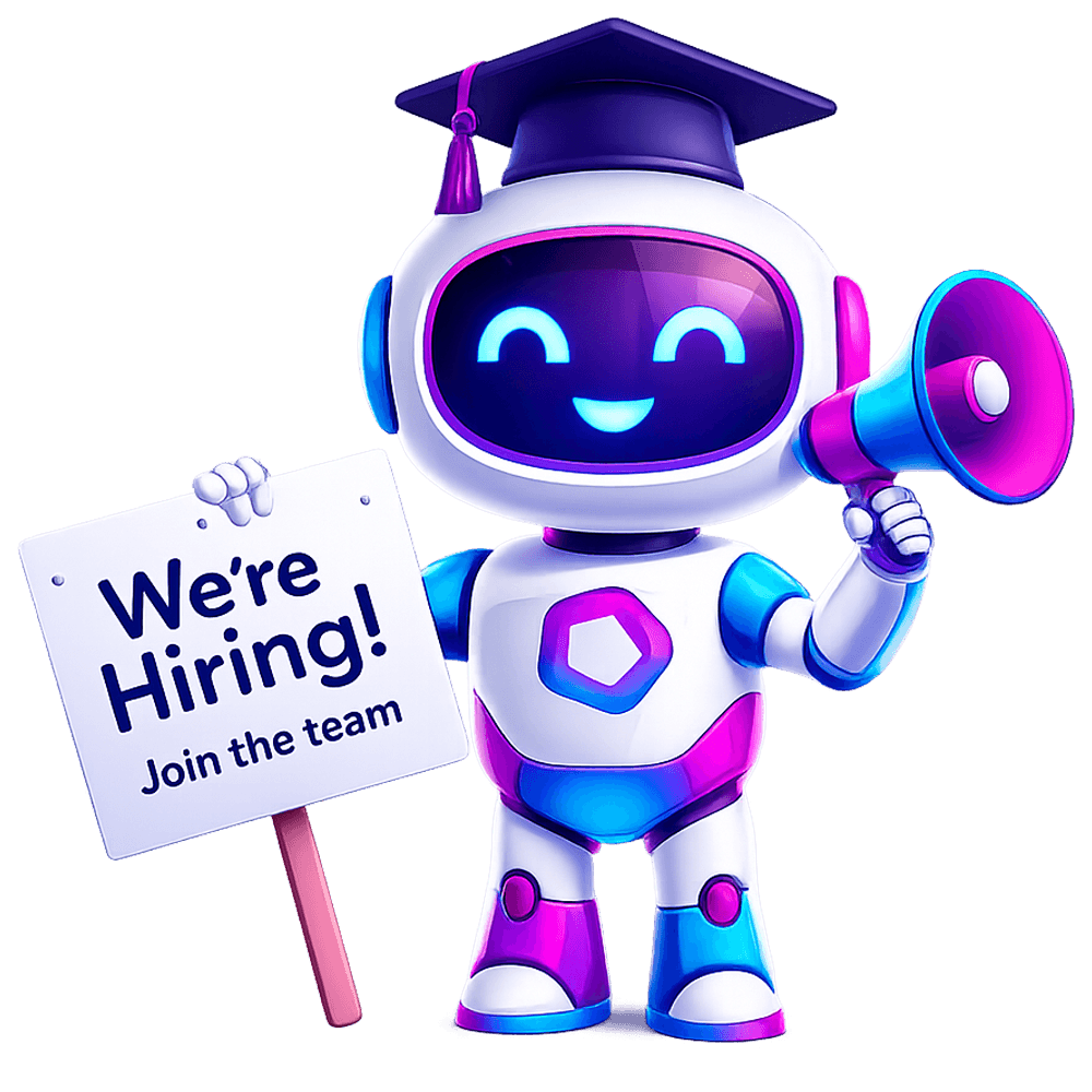 Techmile recruitment robot welcoming applicants